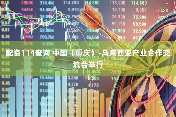 配资114查询 中国（重庆）-马来西亚产业合作交流会举行
